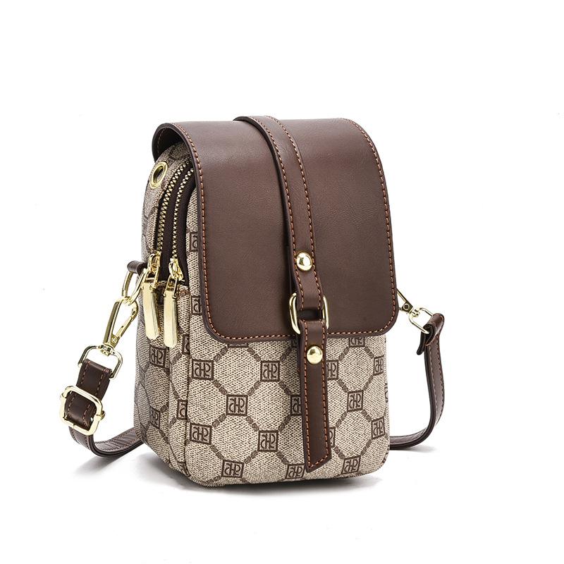 Сумка для мобильного телефона женская 2025 новая супер огонь на плечо сумка-мессенджер модная с высоким чувством нишевая женская ручная сумка