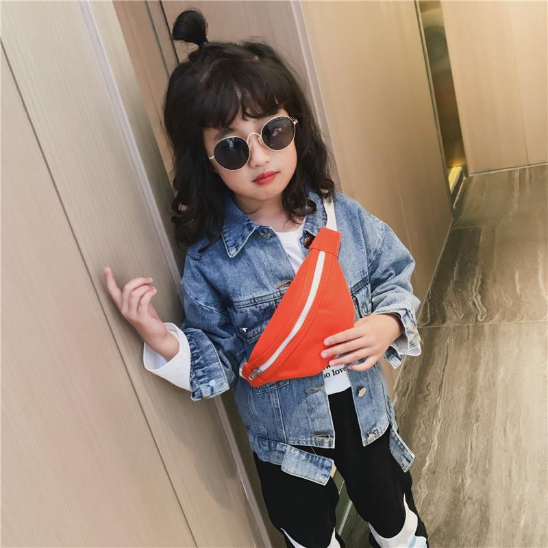 Stylish Korean Version Children's Shoulder Bag Cute Mini Waist Bag For Kids