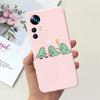 For Xiaomi 12T Pro Case Cute Astronauts Cartoon Cover Soft Silicone Phone Cases For Xiaomi Mi 12T Pro Mi12T 12TPro Fundas Bumper