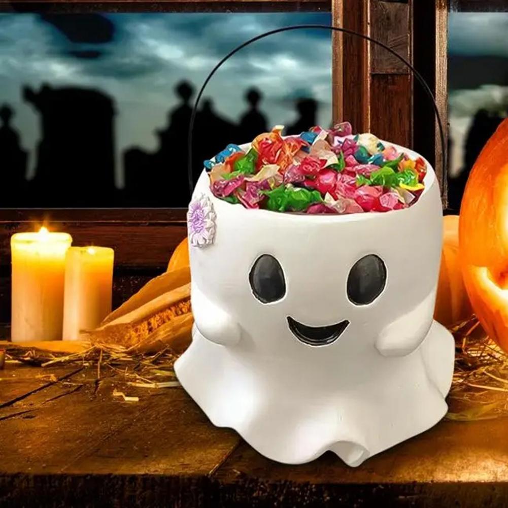 M-Современный-Призрачный Ведерко-Ваза Хэллоуинские Ведерки для Сладостей Призрачные Ведерки-Вазы Хэллоуин для Прихожей Спальни Гостиной