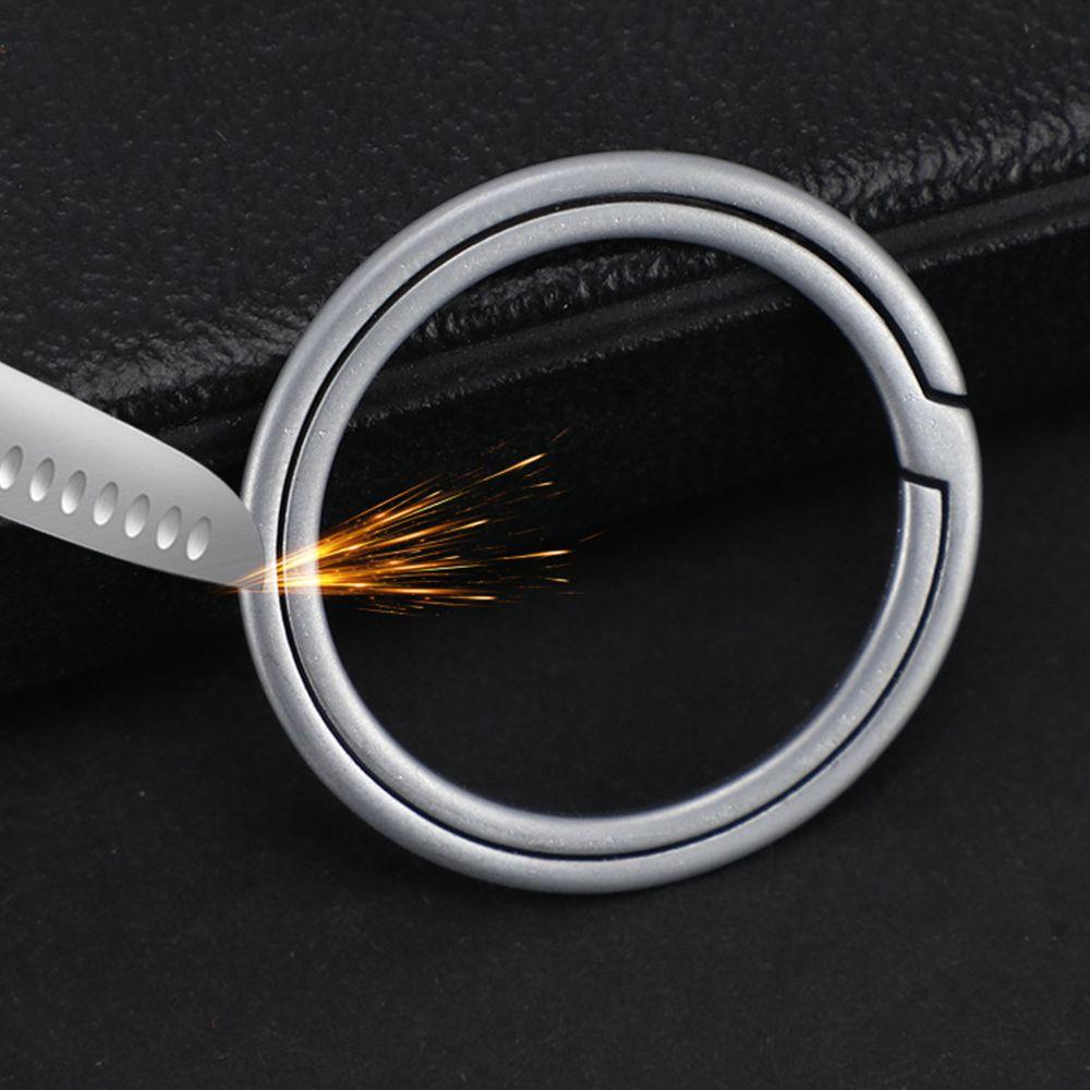 Суперлегкие титановые сплавные брелоки, настоящие подвески, новые брелоки для ключей, мужской креативный подарок