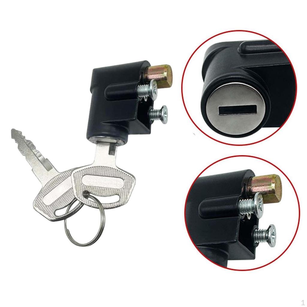 Замок зажигания, сменный цилиндр, аксессуар, портативный замок, рулевое управление мотоцикла с двумя