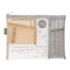 DESIGNPHIL MIDORI Mesh Pencil Tool 53345006 Pouch, Case, Pouch, Gray,