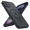 Роскошный матовый чехол для телефона для iPhone 17 16 15 14 13 12 11 Pro Max 16 15 Plus 17 Air для MagSafe матовый прозрачный магнитный чехол