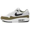 Air Max 1 White Black Medium Olive Sneakers Casual Shoes FD9082-102