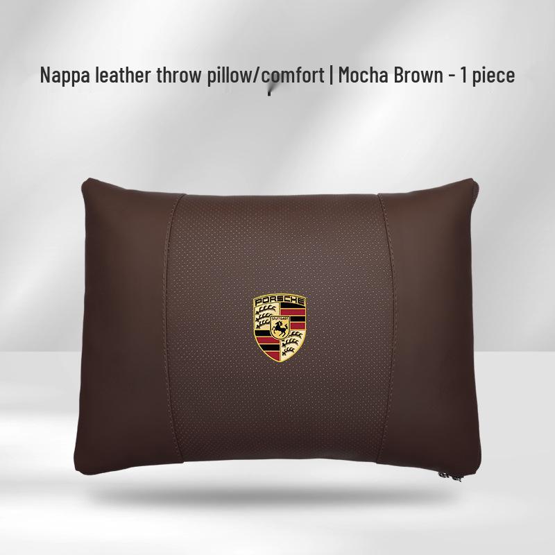 Подушка для поясницы двойного назначения для Porsche Cayenne, Macan, Panamera, 718, 911