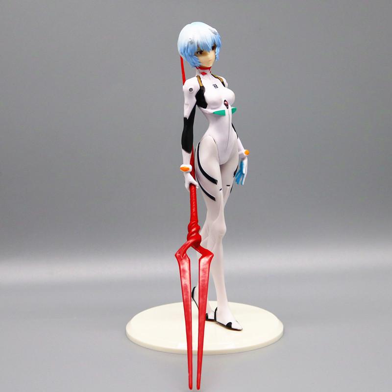 22 см ФИГУРКИ NEON GENESIS EVANGELION Аянами Рэй Фигурка на торт ПВХ Модель Аниме Аска Лэнгли Сорью Коллекционные Игрушки