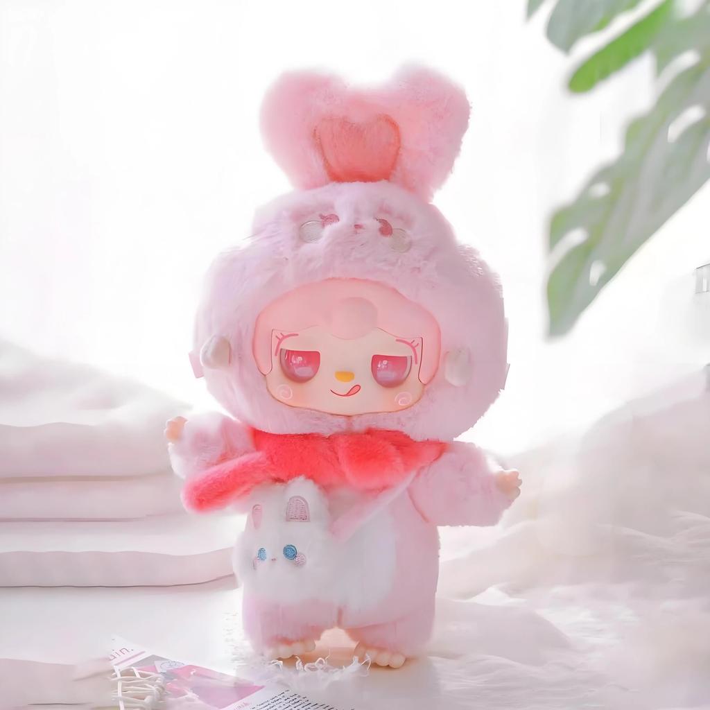 Животное Малыш Кролик YOOKI Теплый Зайчик Виниловое Лицо Сюрприз Бокс Игрушка Милый Коллекционный Мягкая Кукла Мальчики Девочки Подарки на День Рождения