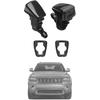 68260443AA Премиум форсунки омывателя лобового стекла Подходят для 2005-2023 Jeep Grand Cherokee WK WK2 WL Жиклер струи жидкости омывателя лобового стекла | Легко установить | 2