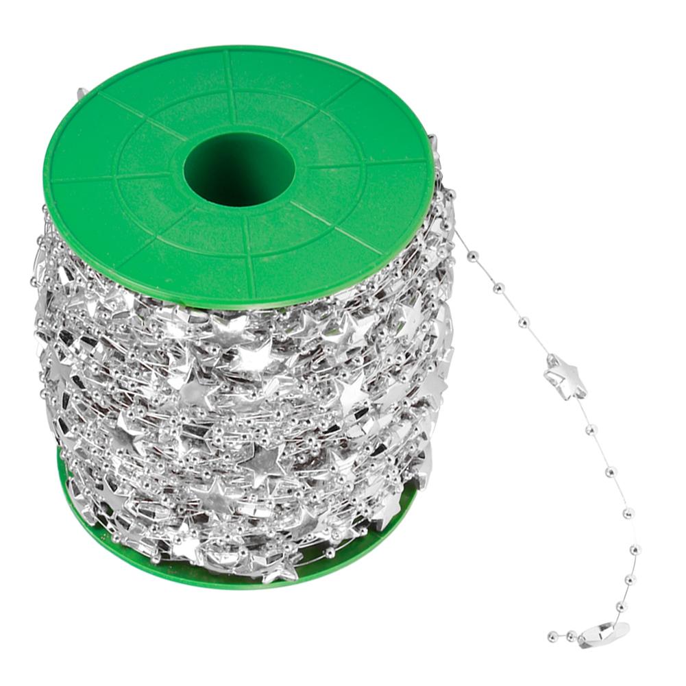 Сделай сам звезда искусственный жемчуг бусины гирлянда для елки свадебный букет