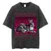 Vintage Washed Goose Harbinger of Awkward Situations TShirt Funny Meme Graphic Tee Streetwear Harajuku YK Top Men Women Tshirt