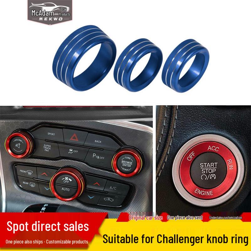 Mercedes-Benz C-Class/E-Class/GLC Air Vent Decorative Ring for Interior Modification