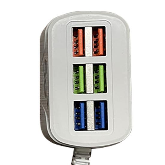 USB-удлинитель, многофункциональный, быстрая зарядка, Plug Play, 6 портов, USB-удлинитель, мини-концентратор, разветвитель для офиса