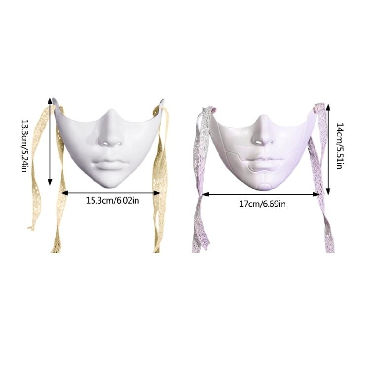 Маска на Хэллоуин Маска Фантома Белая Маска на Пол-лица Для Женщин Мужчин Любителей Косплея Маска для Маскарада