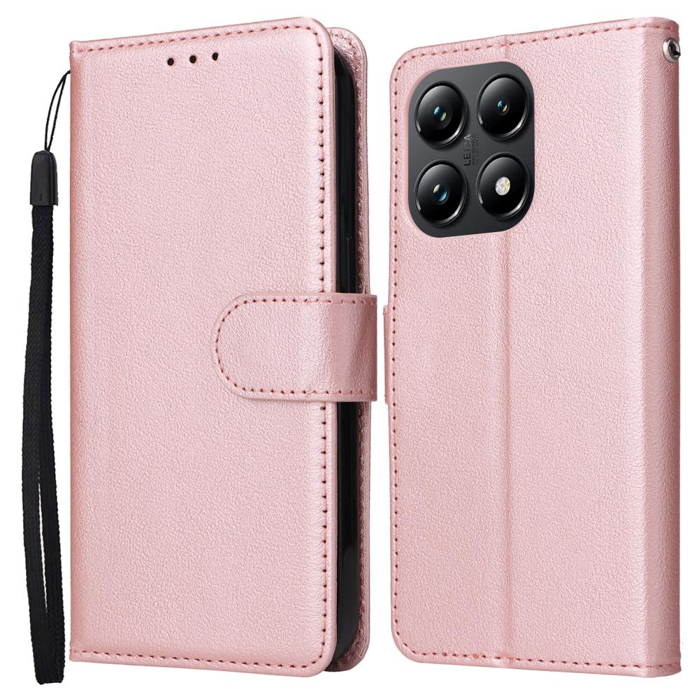 Для Xiaomi 14T Чехол Кошелек Подставка Вид PU Кожа Чехол для телефона