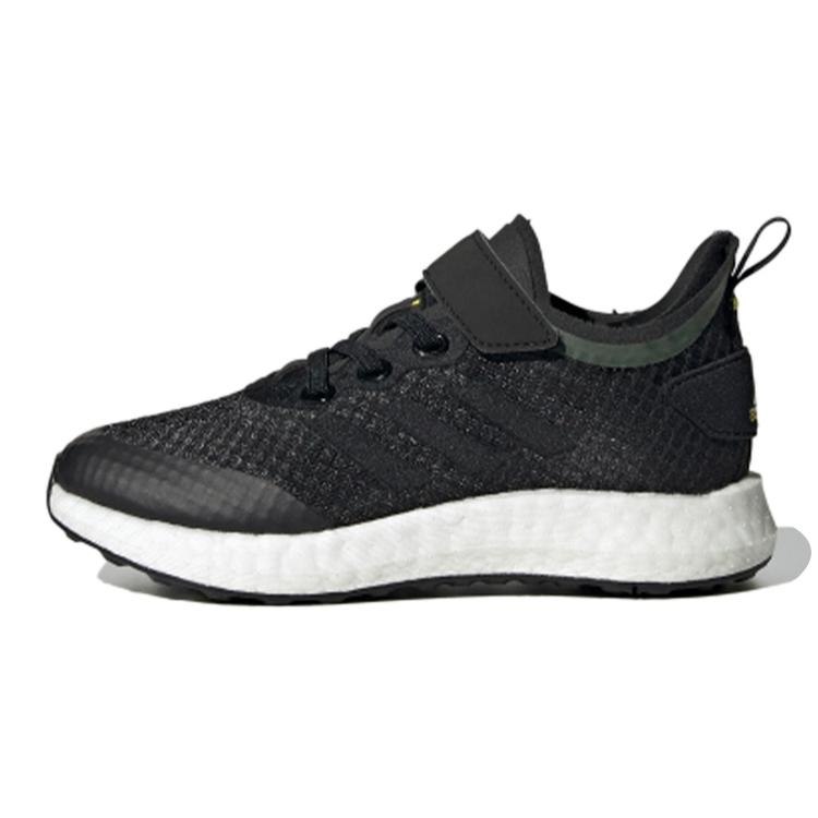 adidas Rapida Lux El K Низкие детские беговые кроссовки Черный Детские EG4600