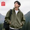 MINISO Мужская зимняя теплая двухсторонняя флисовая куртка со стойкой