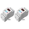 Digital Resettable Over & Under Voltage Protector Digital Voltage Protections Device Plastic for Home & Industrial Use