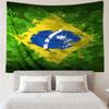 1PC Brazilian Flag Artwork K-pop music group Tapestry Accessories for Bedroom,Livingroom, dormitory Room Wall Decor Fan Birthday Gifts