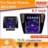 2Din Android Car Radio Intelligent System for Skoda Octavia 2013-2018 for Tesla Carplay DSP WIFI BT Car Multimedia Video Player