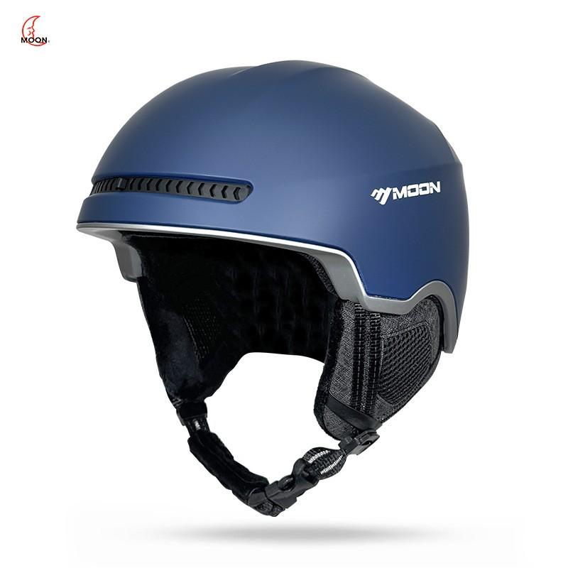 MOON Ski Helmet Breathable Unisex Integrated Winter Snowboarding Warm Professional