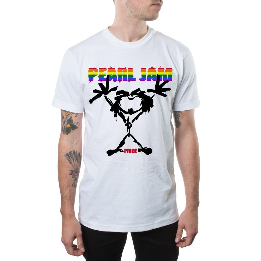 Summer T Shirts Men's American Rock Band Pearl Jam Print Oversized T-shirts Hard Rock Heavy Cotton Short Sleeve Male Clothes Top