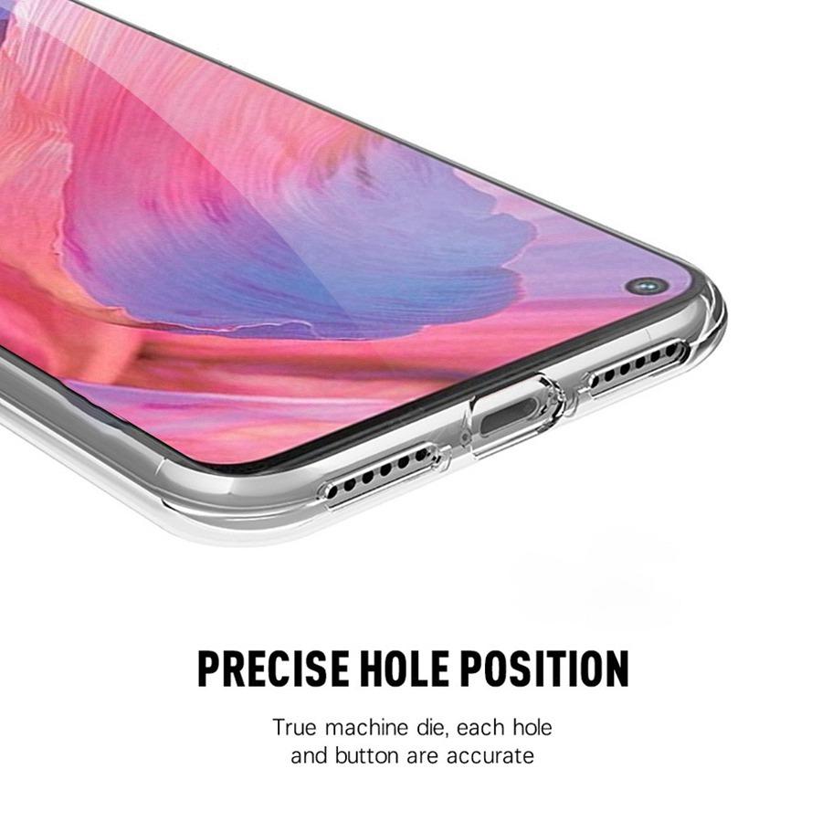 Чехлы с полной защитой 360 для OPPO A38 A58 A79 5G A60 Reno13 Realme C25Y Vivo Apple iPhone 8 14 Plus 16 15 11 12 13 Pro Max Двусторонний прозрачный чехол