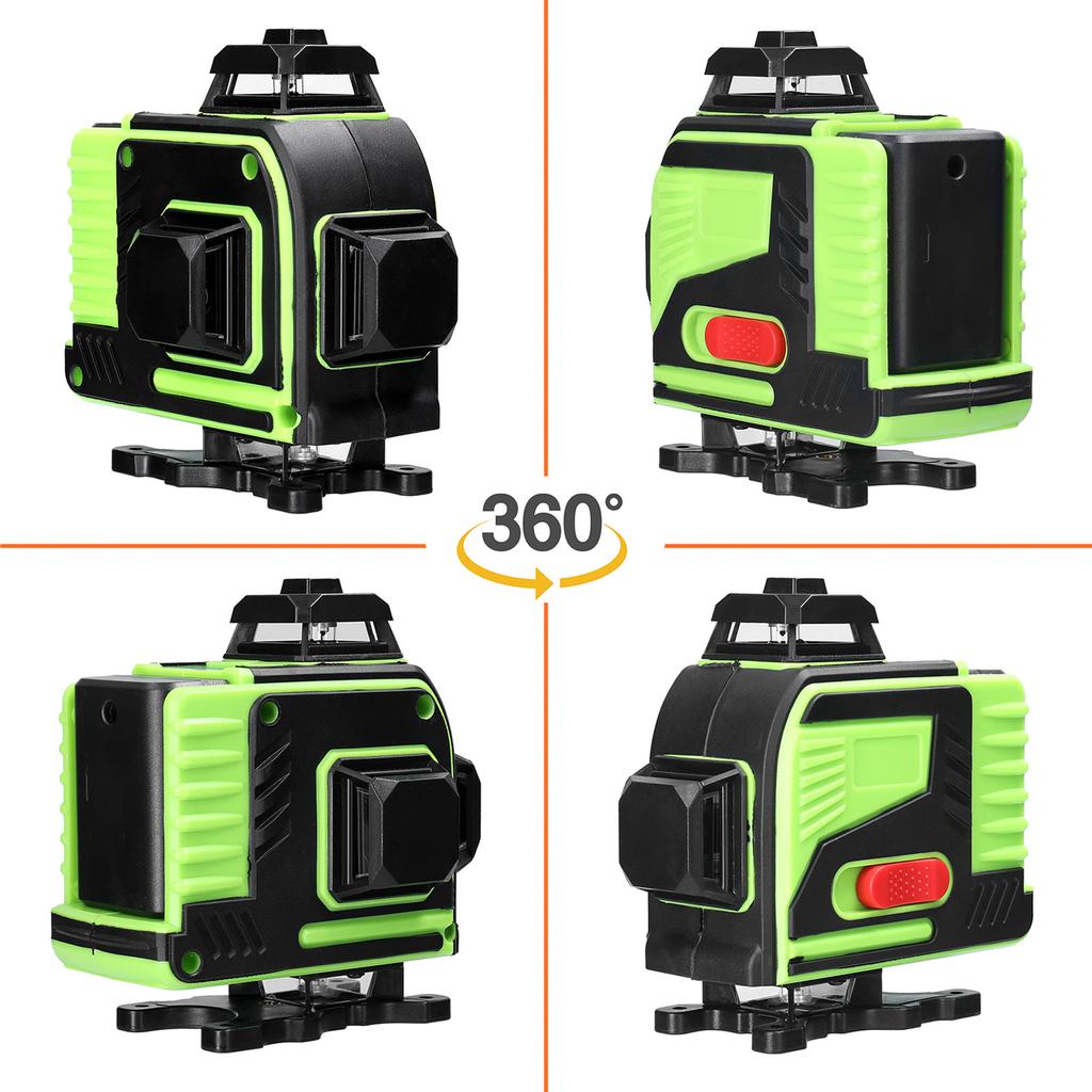 Multifunctional 16 Lines Laser Level 3 Degrees  Self-leveling Function Leveling Tool Omnidirectional Ground