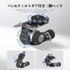 NEEWER TH14 Gear Tripod Aluminum Alloy QR Large Fine Dual Maximum Load for DSLR Cameras 2-Way Head, 2-Axis Pan/Tilt Head, Construction,