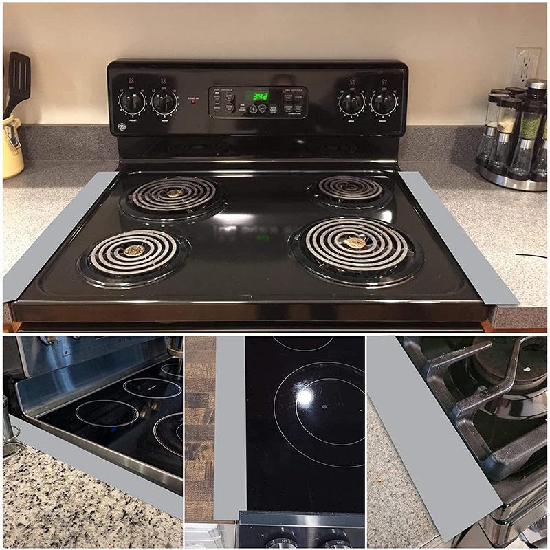 Крышка зазора для плиты, Т-образная силиконовая резиновая полоска для кухонной щели, заполнитель для масляно-газовой щели, термостойкий коврик, герметик для защиты от масла, пыли и воды