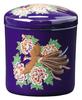 SK Urn, Blue Peony and Phoenix Design, 02000, 4 Inches