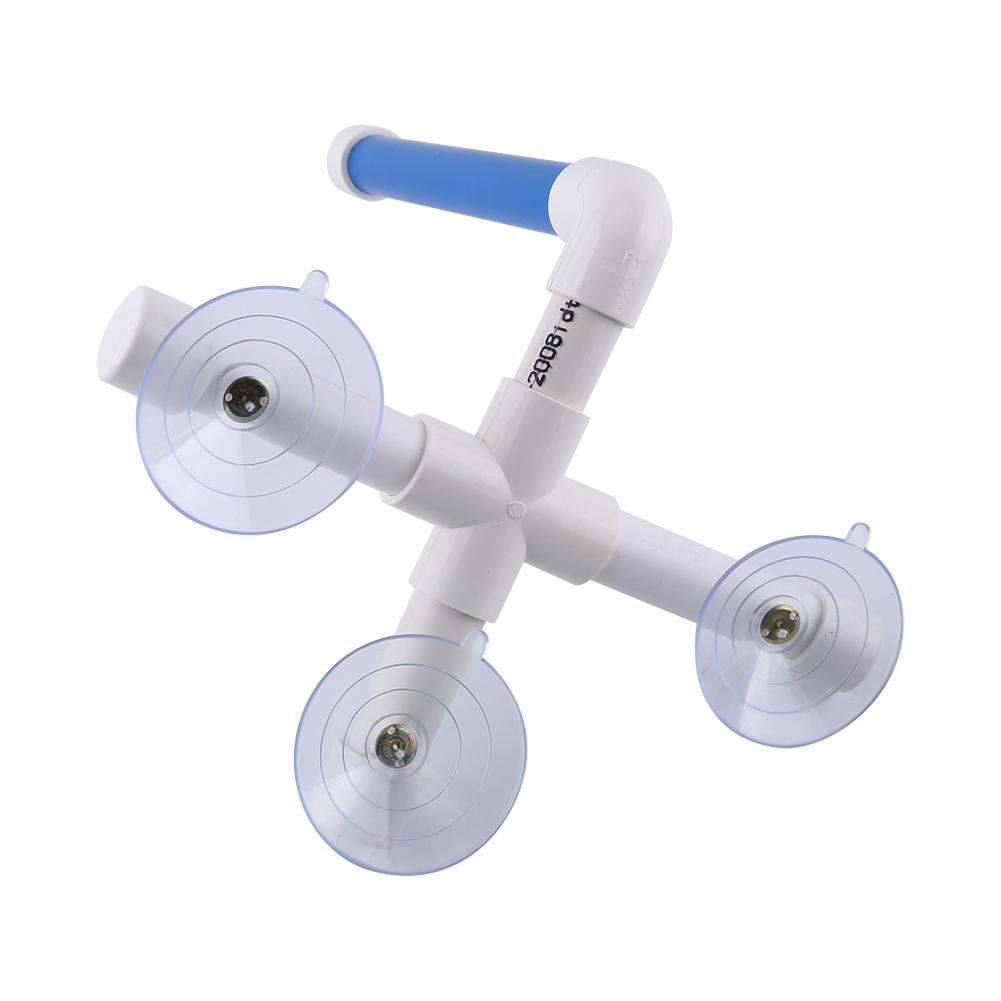 Bird Perches Parrot Budgie Foldable Suction Cup Window Shower Bath Wall Paw Grinding Stand Toy