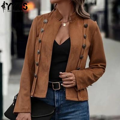 Женские винтажные модные повседневные однотонные блузки и рубашки с длинным рукавом с принтом на осень-зиму