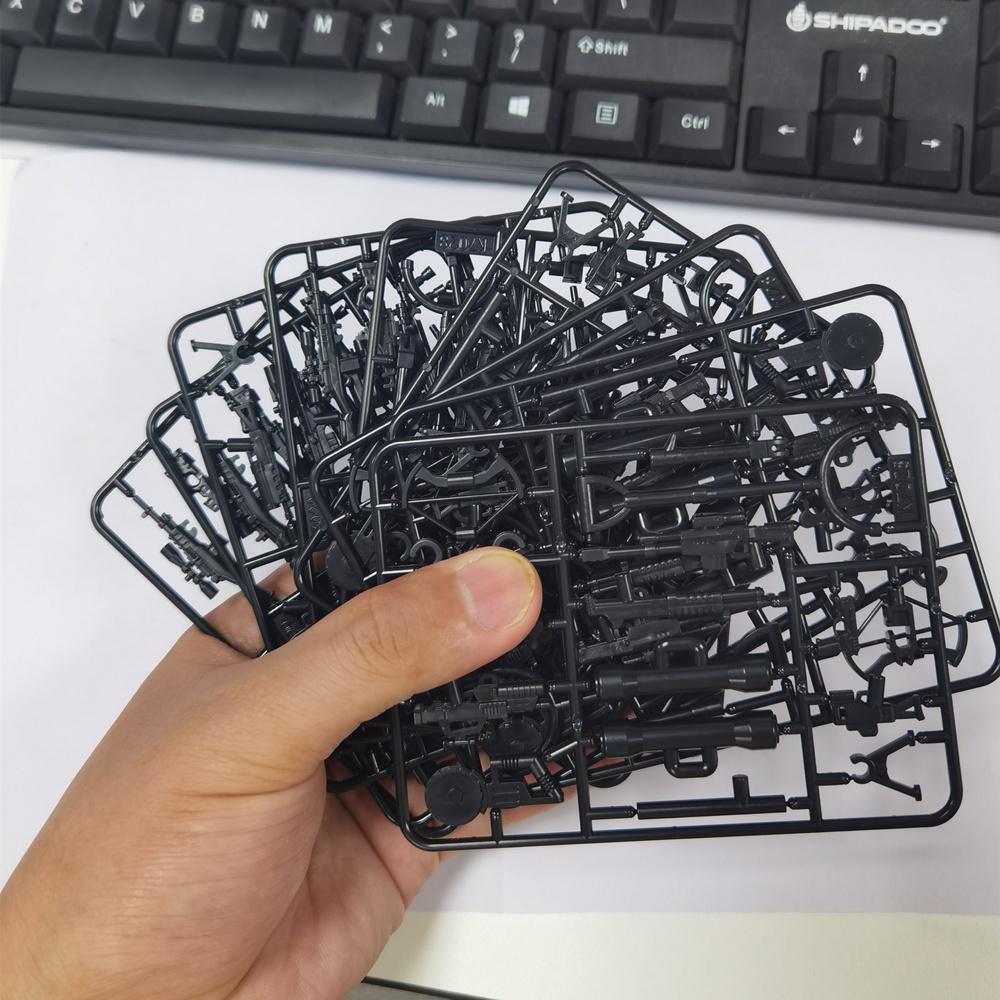 50 г/Пакет Серия Милитари Аксессуар для Строительных Блоков Набор Оружия Пистолетов Детали Вторая Мировая Война Город Спецназ Аксессуары Кирпичики DIY Игрушки Для Мальчика Подарок