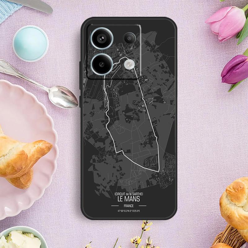 Чехол с дизайном гоночной трассы Формулы-1 для Xiaomi Redmi Note 12 11 9 10 13 Pro Plus 9S 10S 11S 12S Redmi 12 10 C 9C 13C
