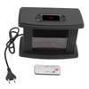 Electric Fireplace Heater 1000W Portable Fast Uniform Tabletop Electric Fireplace Stove with Remote