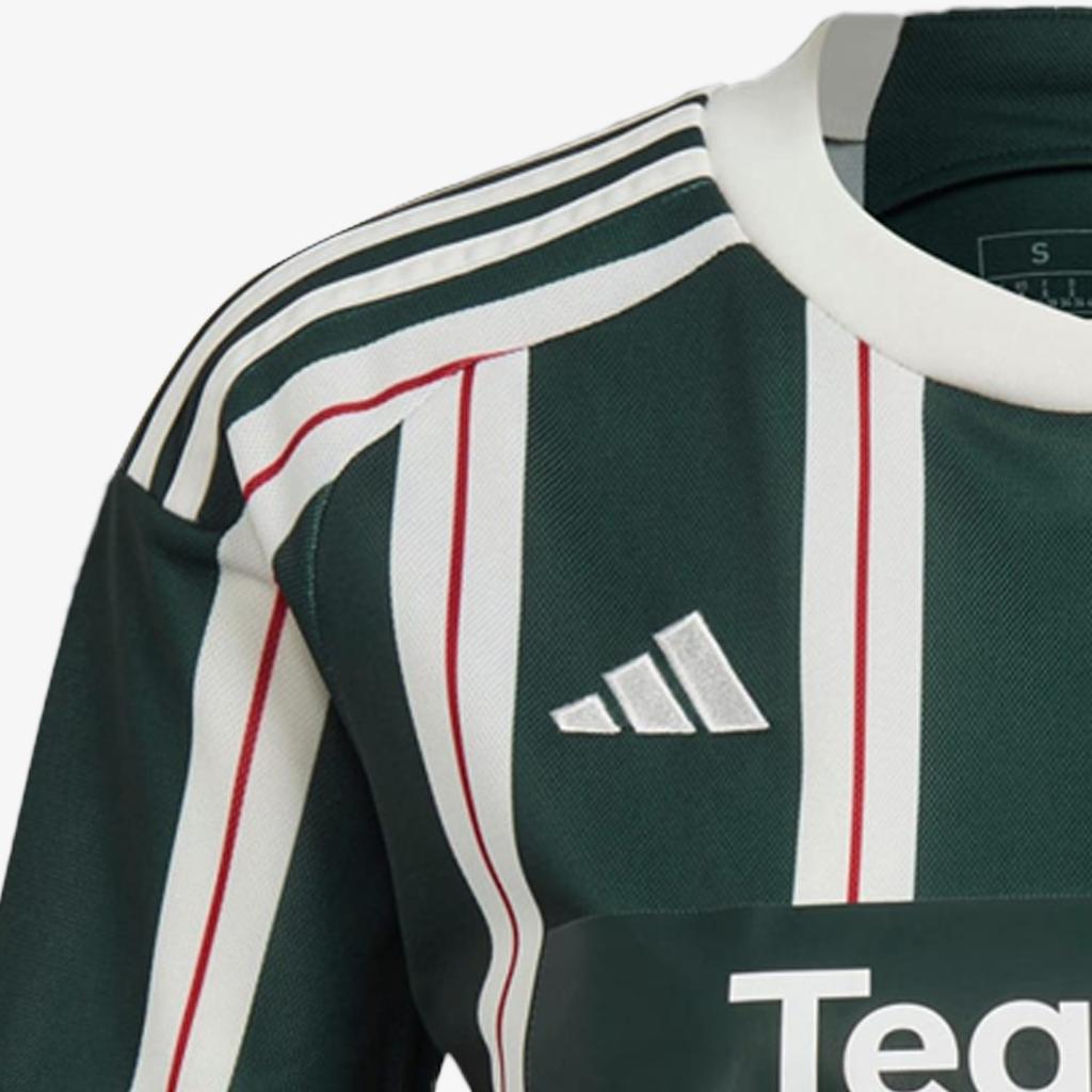 adidas Оригинальная выездная фанатская версия Manchester United Мужская футбольная футболка HR3675