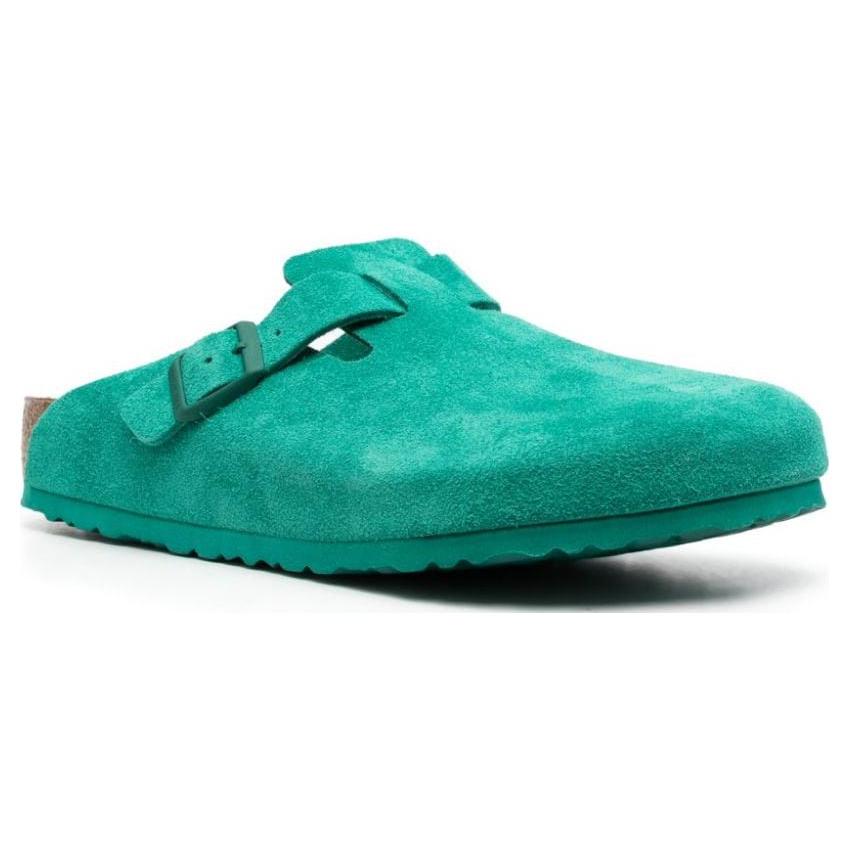 Birkenstock Бостонские замшевые сабо-сандалии 1026129