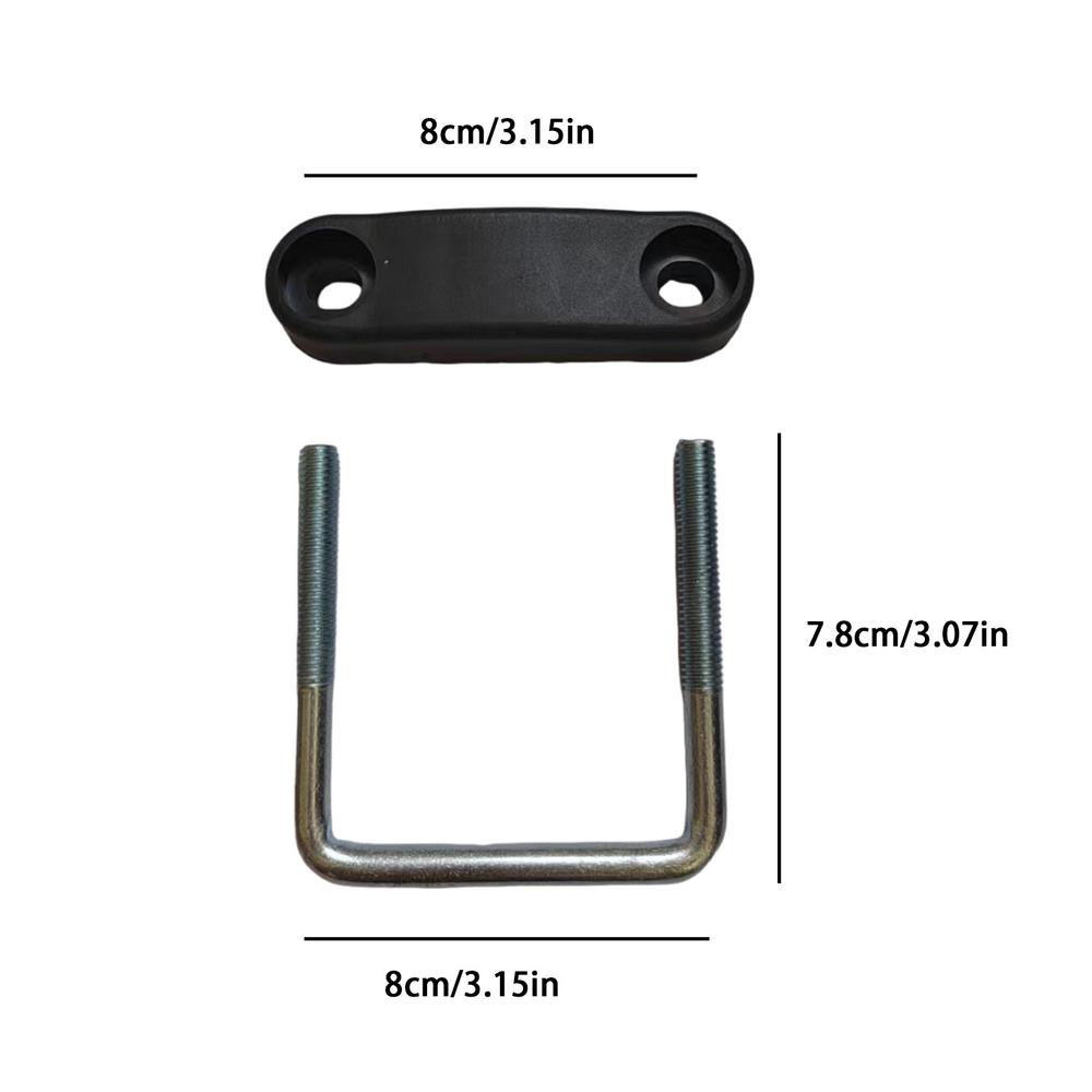 Зажимы для багажника Зажимы для багажника на крыше Зажимы для болтов-скобов Аксессуары для багажника Инструменты Монтажные гайки Металлические зажимы для U-образных кронштейнов