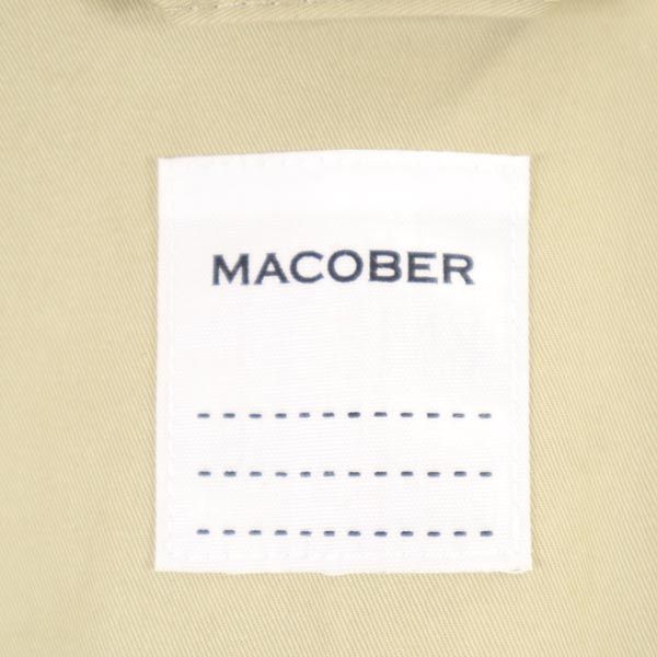 Пальто MACOBER L бежевое Вельветовый воротник Мужское Б/у