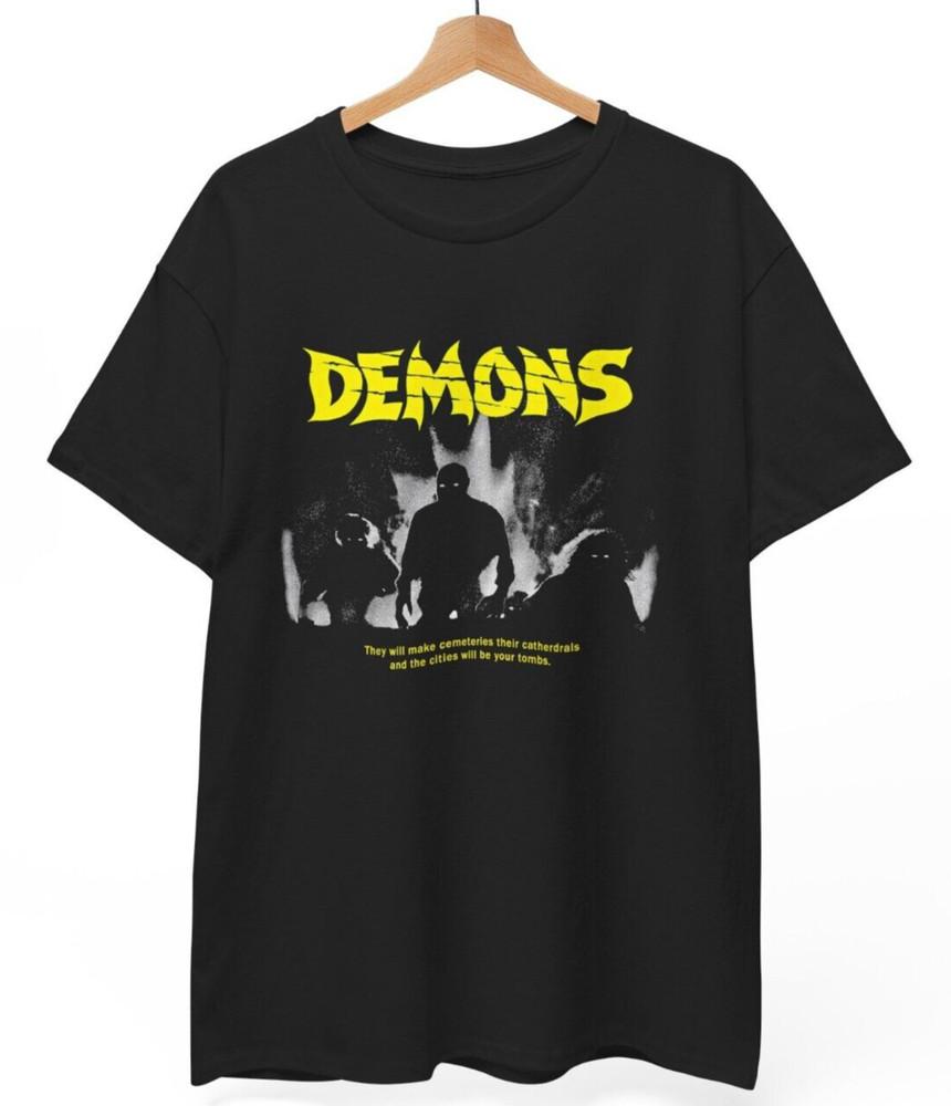 Demons 1985 T-Shirt, 80s Horror Shirt, Dario Argento, Lamberto Bava, Unisex tee
