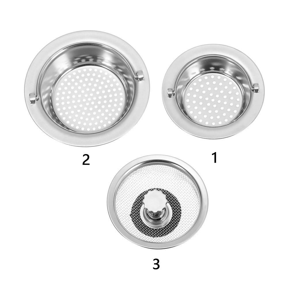 Дренажная сетка из нержавеющей стали для очистки раковины, фильтр для пищевых продуктов, заглушка для волос, фильтр-корзина, дуршлаг
