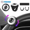 Автомобильный Вращающийся Рулевой Колесо Усилитель Вращающаяся Ручка Аксессуары для Салона Для Mazda Axela Atenza CX-4 CX-5 CX-7 CX-9 Авто Украшение