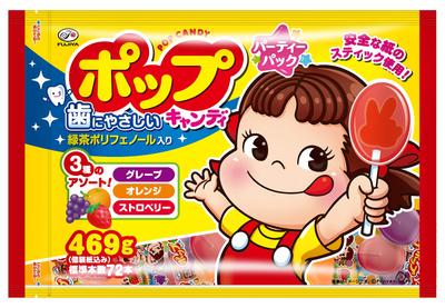 Упаковка конфет Fujiya Pop Candy Party 469 г x 8 пакетиков