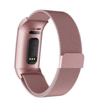 Классический магнитный ремешок для умных часов Fitbit Charge 3 4 Band из нержавеющей стали Wacthband для серии Fitbit Charge Wristband