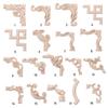 Oak Door Decor Crafts Corner Applique Onlay Decal Carved Wave Flower Decorative Wood Appliques