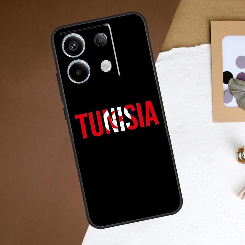 Tunisia Flag Map Case For Redmi Note 13 Pro Plus 9 10 11 12 Pro 9S 10S 11S 12S Cover For Redmi 12 C 10C 13C