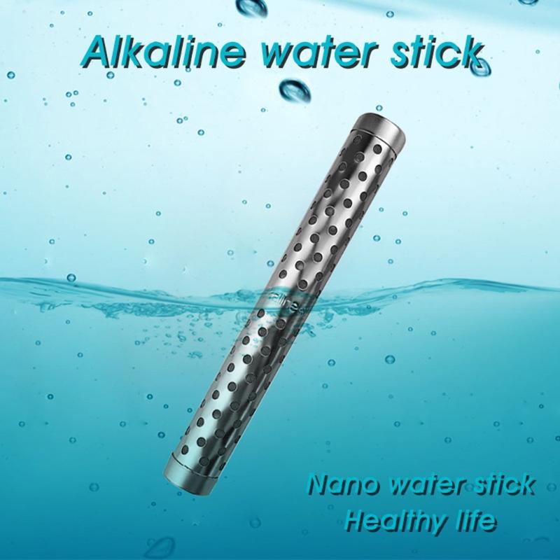 Alkaline pH Water Filter Sticks Portable Hydrogen Mineral Purifier Naturally Increases pH Levels Decreases ORP