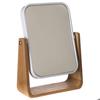 5five - 16x22cm Bamboo Mirror "naturéo" White
