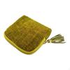 Case Organizer Compact Lightweight Velvet Chenille Tassel Zipper Storage Bag for Earrings Bracelets